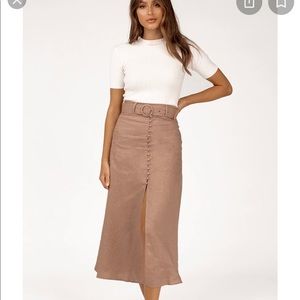 Dissh linen skirt